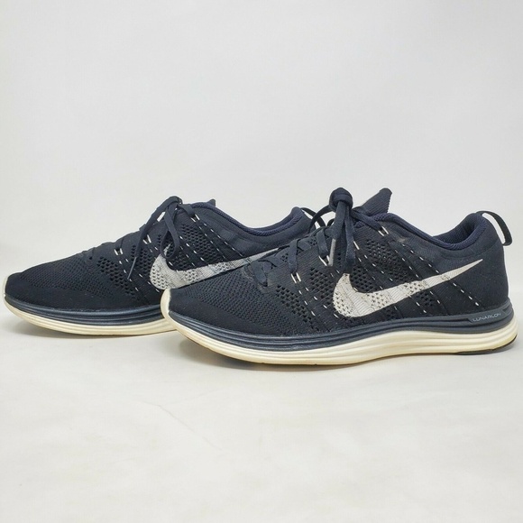 Nike Men Shoe Flyknit Lunar 1 Size 10.5 Sneaker - Picture 2 of 10
